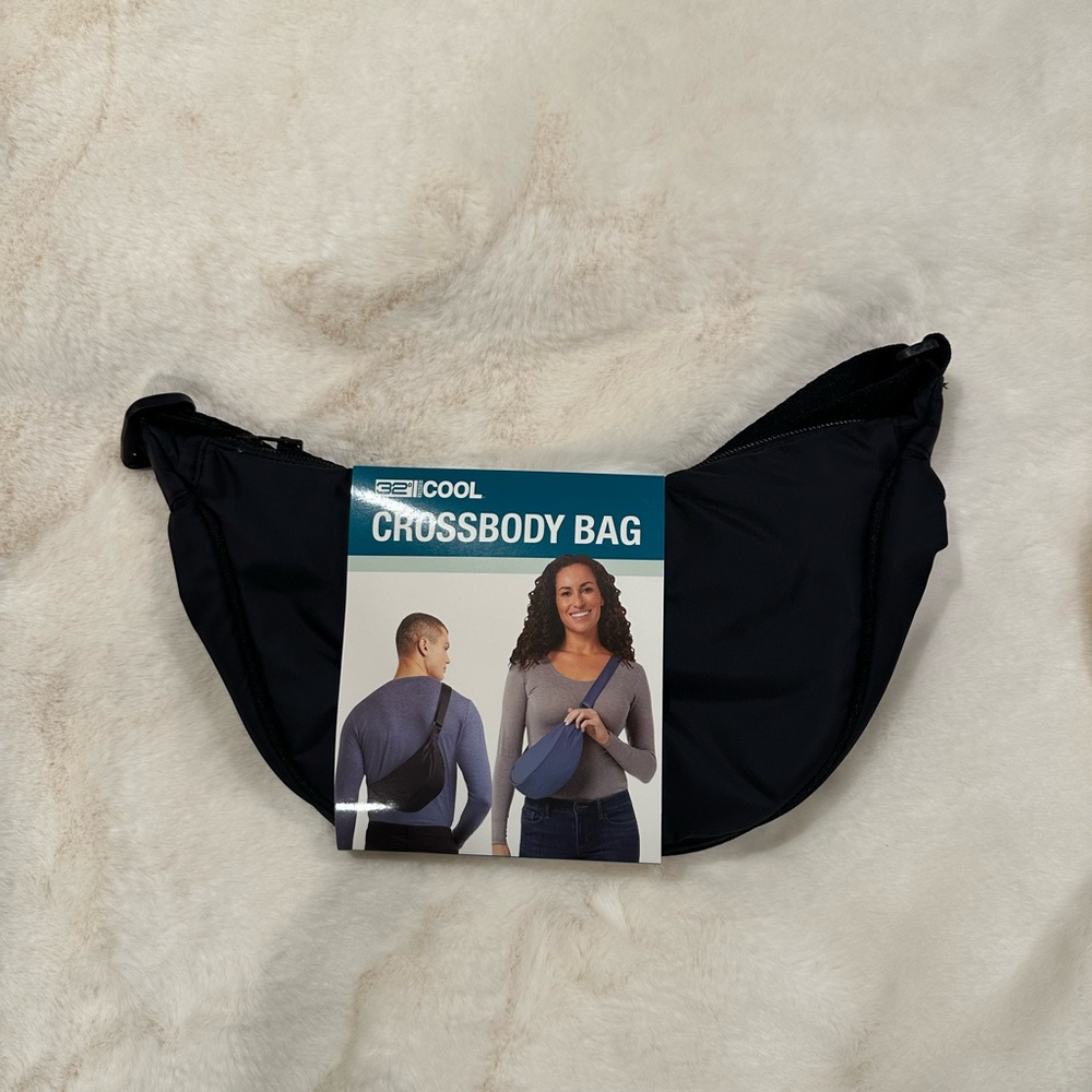Brand New 32 Degrees Cool Crossbody Bag Unisex Black